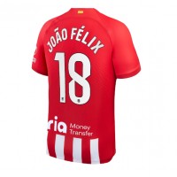 Atletico Madrid Joao Felix #18 Fußballbekleidung Heimtrikot 2023-24 Kurzarm